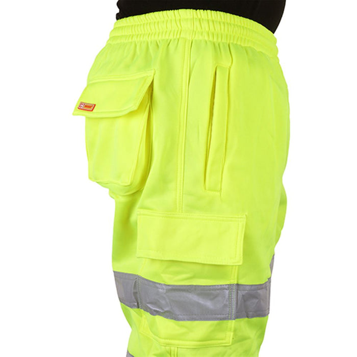 BEESWIFT BSJBY Yellow Hi Vis Jogging Bottoms