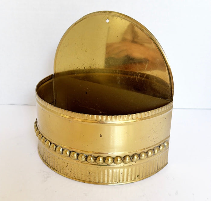 D8 - Brass Letter Holder - Wall Mount