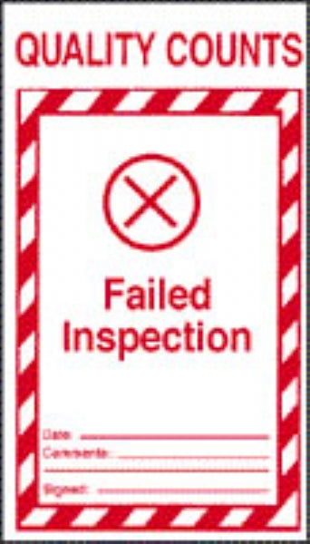 failed inspection (pack of 10)