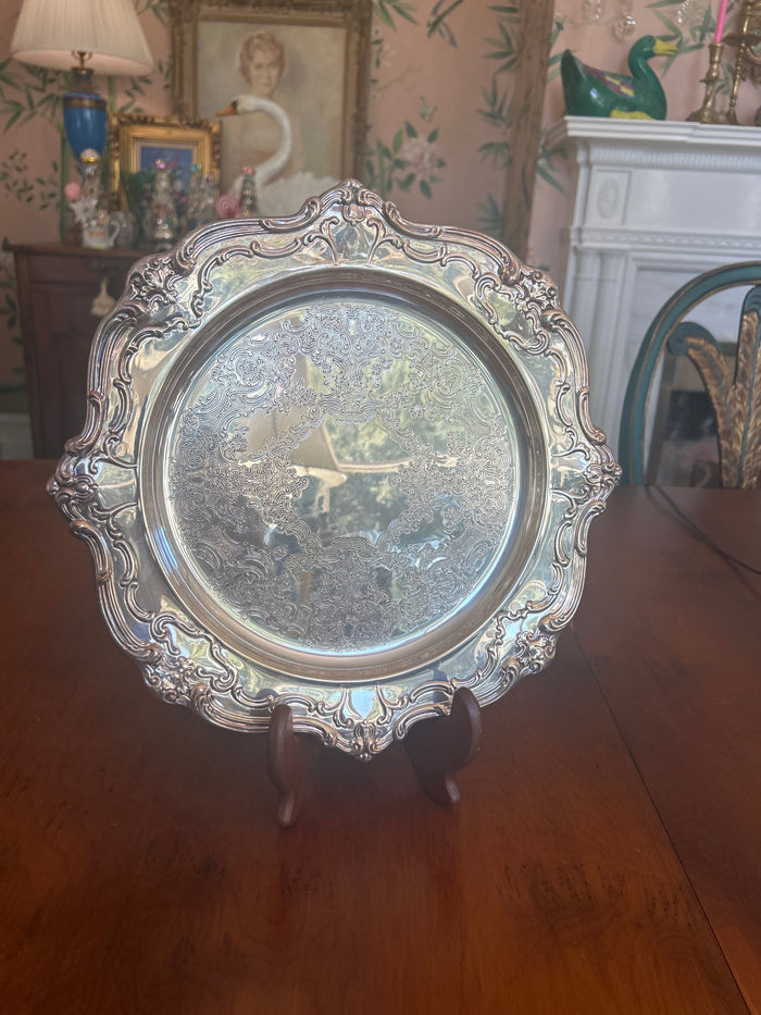 N4- Round Decorative Tray