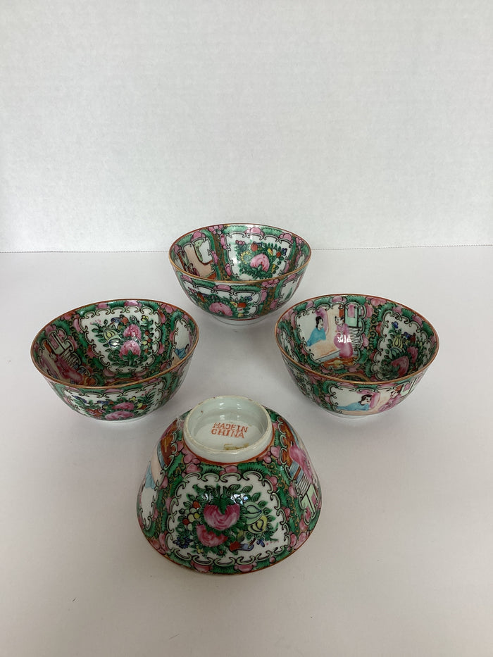 Out - Set of 4 Rose Med Bowls