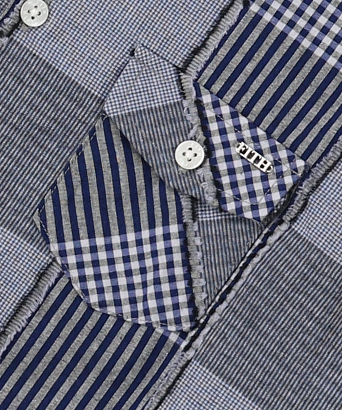 Patchwork Dobby Shirt