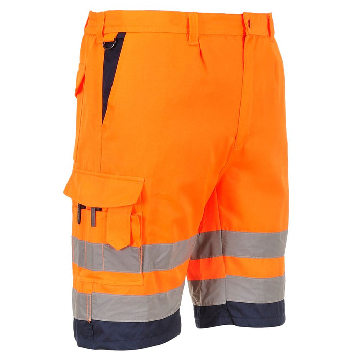 Portwest E043 Orange Hi Vis Shorts