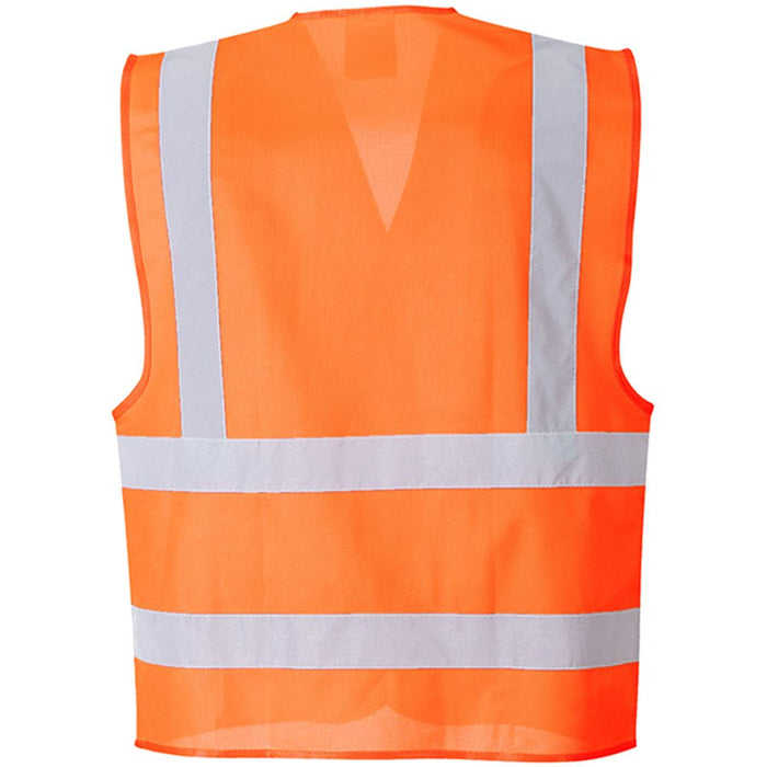 Portwest FR75 Orange Bizflame Work Flame Resistant Hi Vis Vest