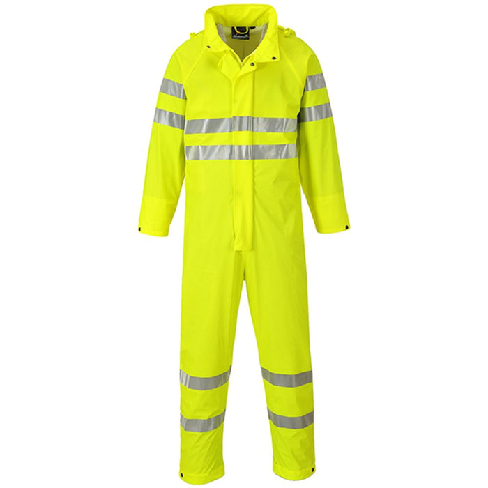 Portwest S495 Sealtex Ultra Yellow Hi Vis Breathable Waterproof Overalls