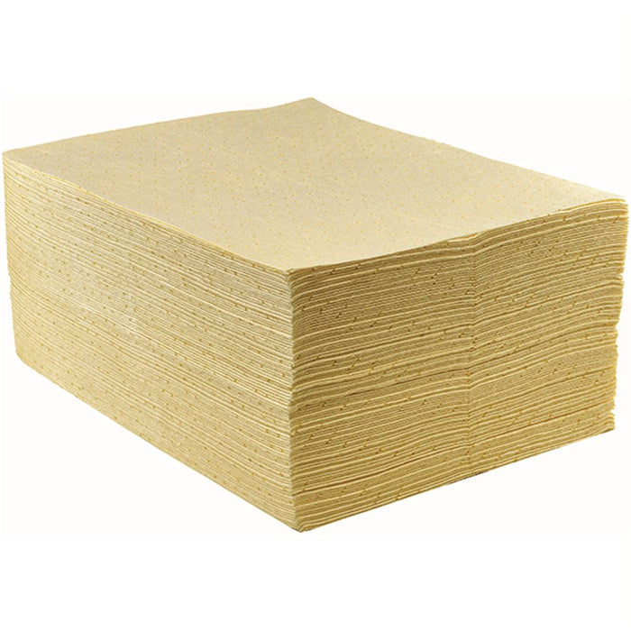 Portwest SM80 Yellow Chemical Spill Pads - Pack 200