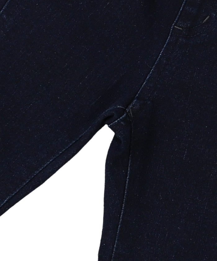 Stretch Denim Slit Pants