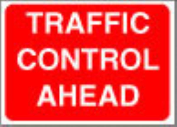 traffic control ahead