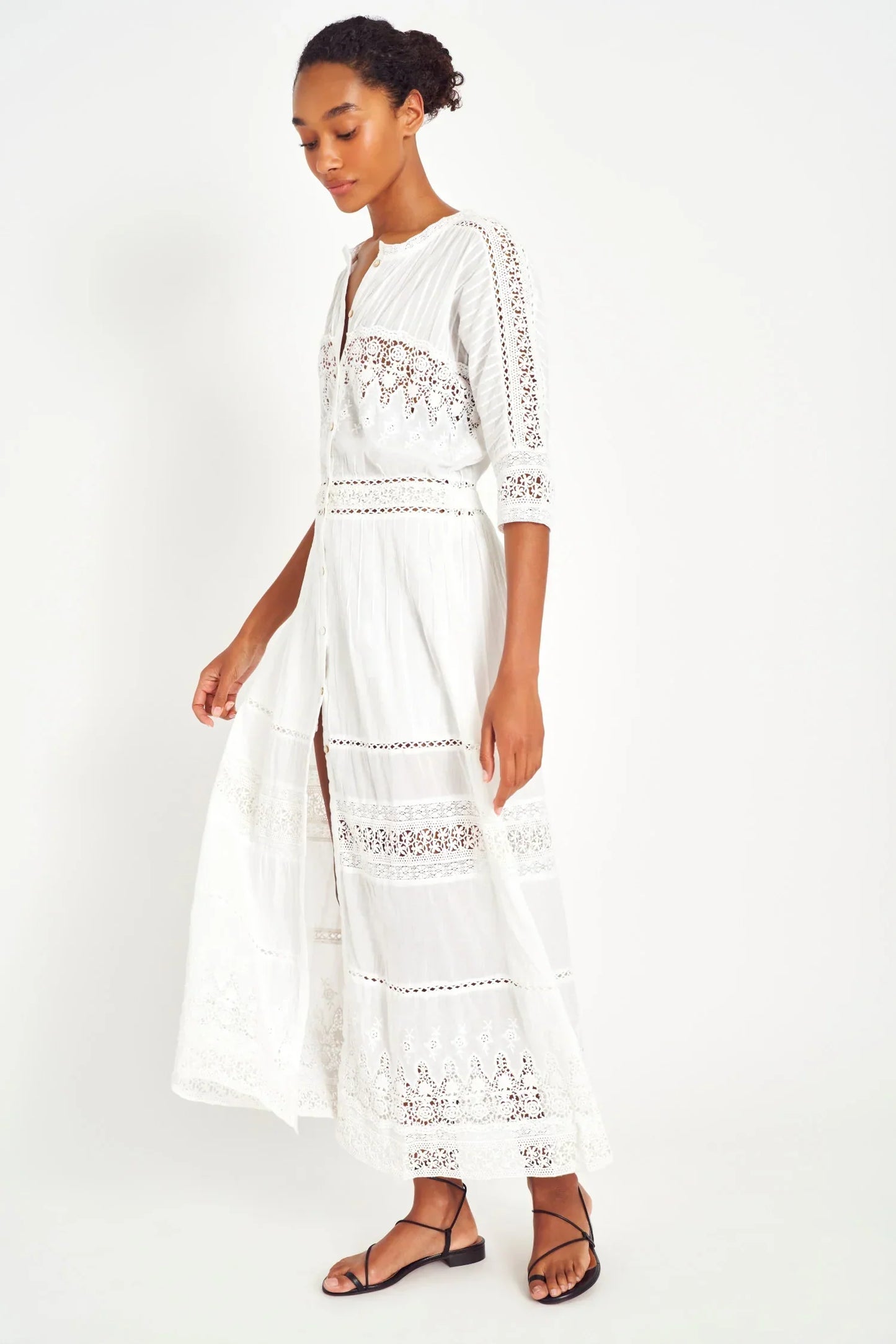 Beth Cotton Midi Dress
