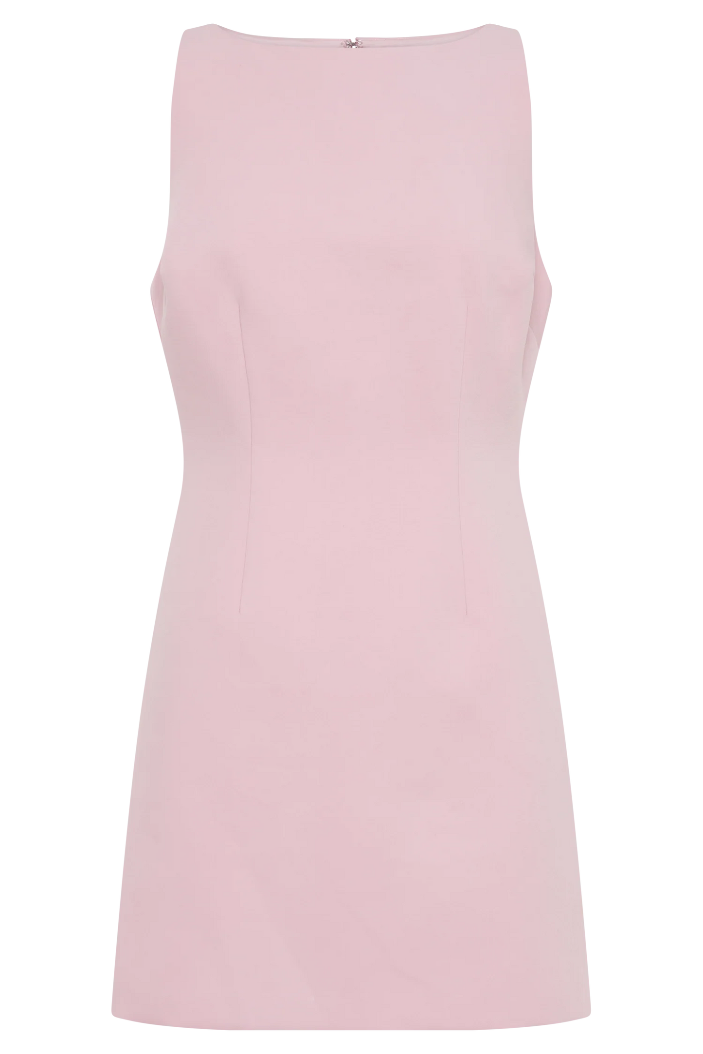 Angela Suiting Mini Dress - Baby Pink