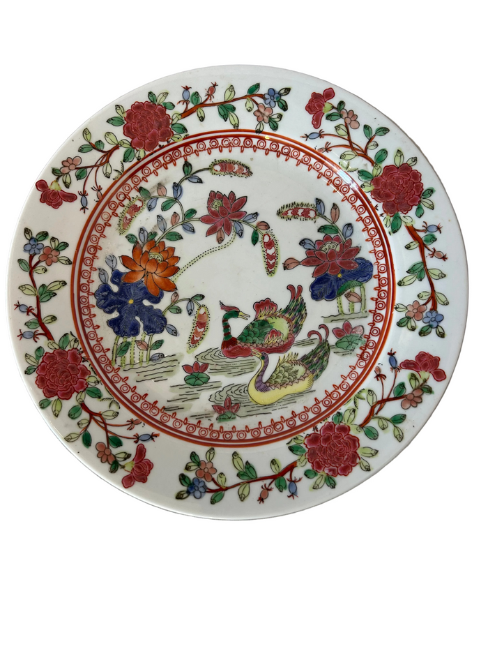 Rose Famille - Mandarin Dicks Plate