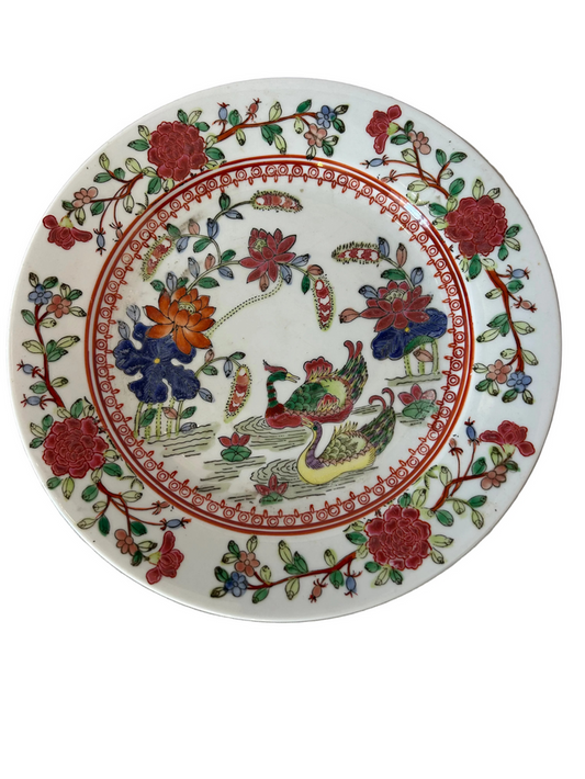 Rose Famille - Mandarin Dicks Plate