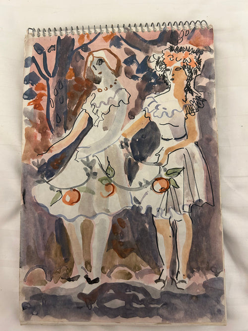 Orginal Artist Sketch - A