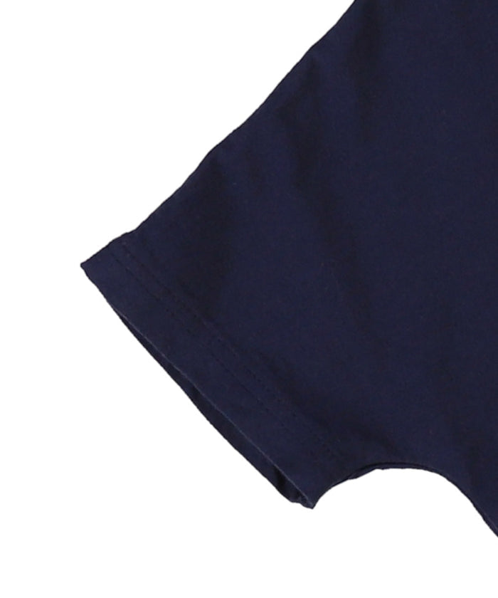 Baby Clear Spinned Cotton Jersey Sailor Collar Tee