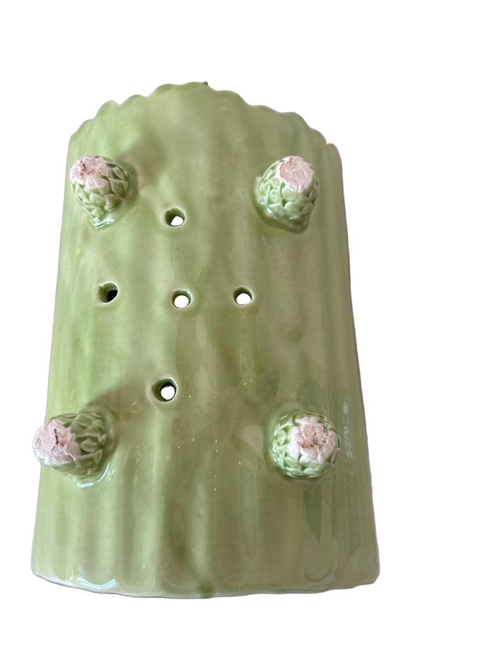 Barbotine asparagus dish