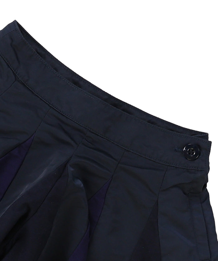 Bomber Jacket Cloth Culotte Skirt