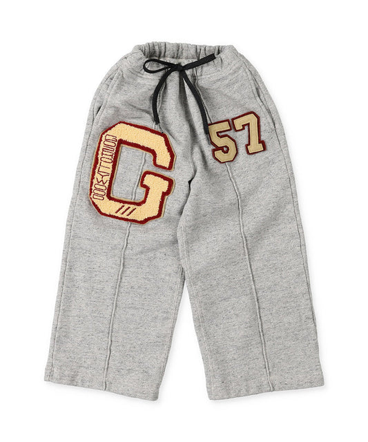 Brushed Fleece Patch Sweatpants