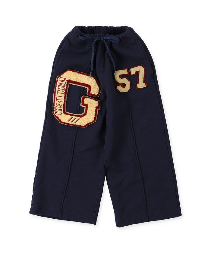 Brushed Fleece Patch Sweatpants