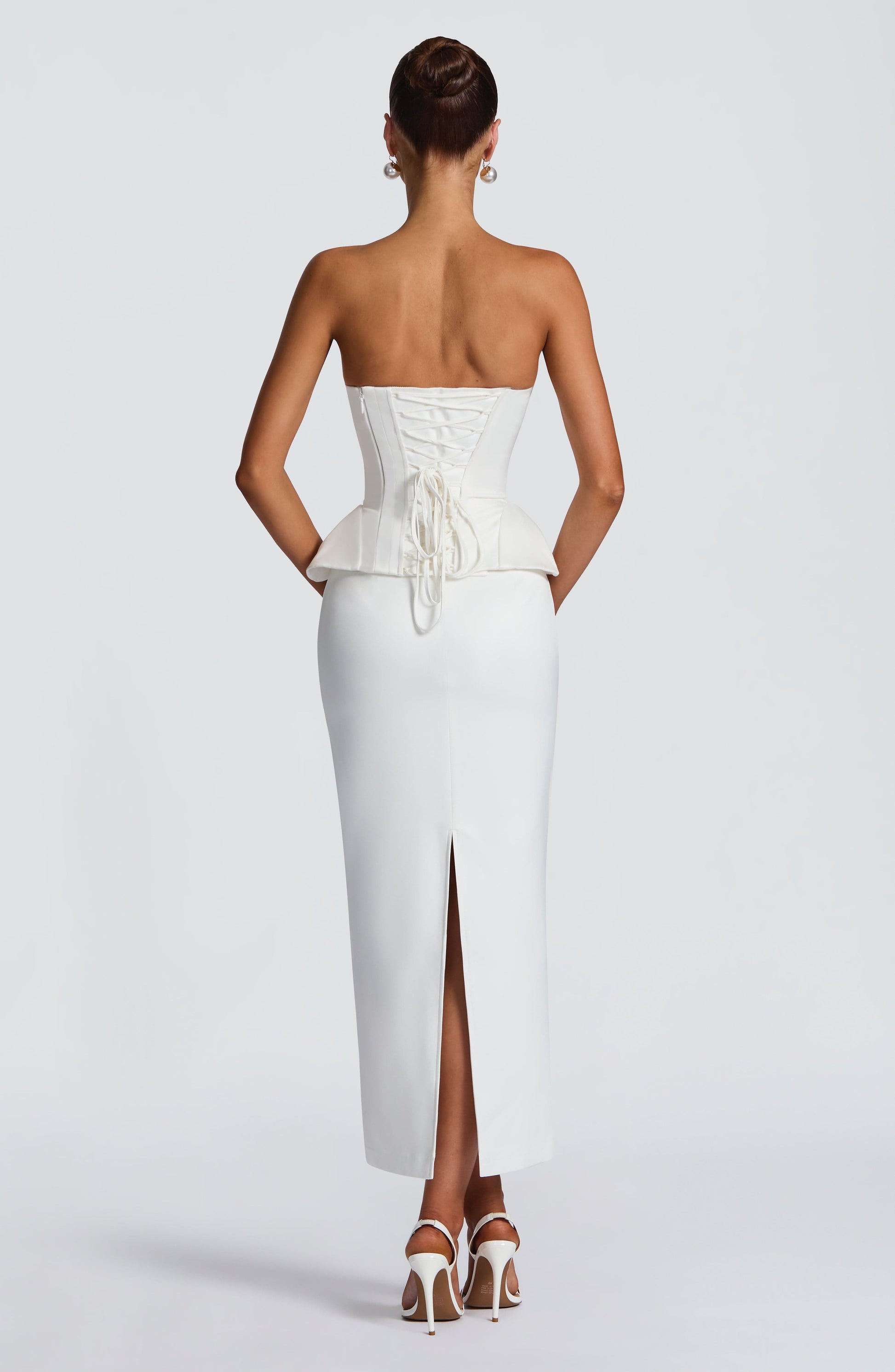 Calliope Midi Skirt - Ivory