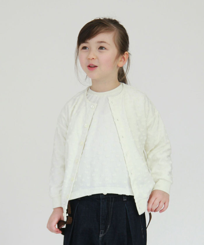 Cat Dot Long Sleeve Cardigan