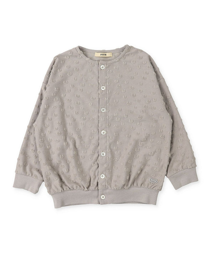 Cat Dot Long Sleeve Cardigan