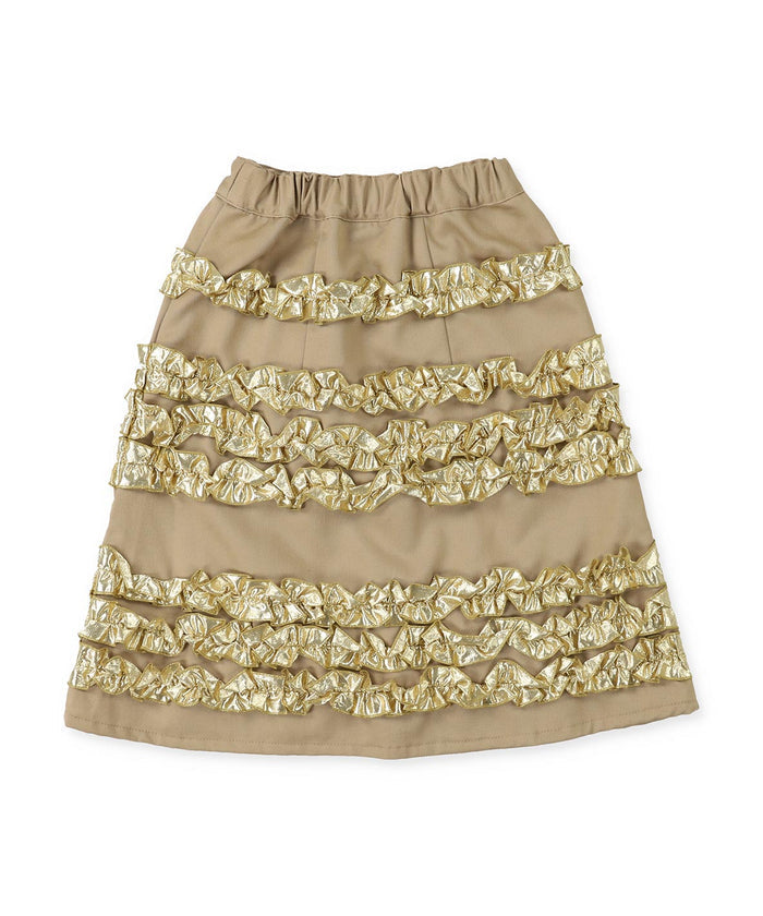 Chino Many Frill Skirt