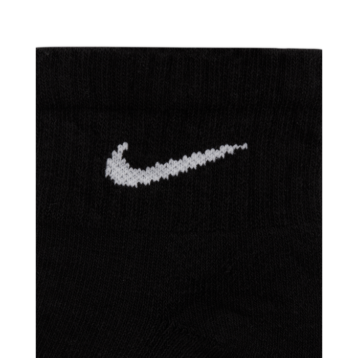 Everyday Cushioned Training Ankle Socks - 6 Pack 'Black'