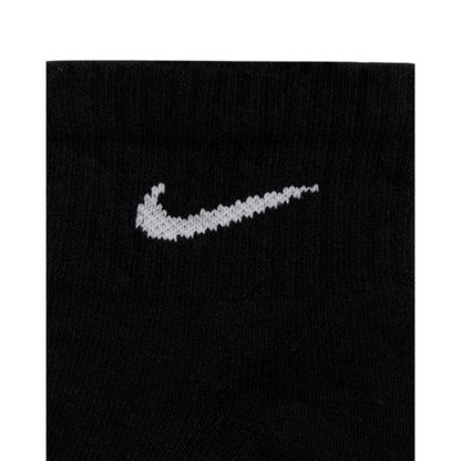 Everyday Cushioned Training Ankle Socks - 6 Pack 'Black'