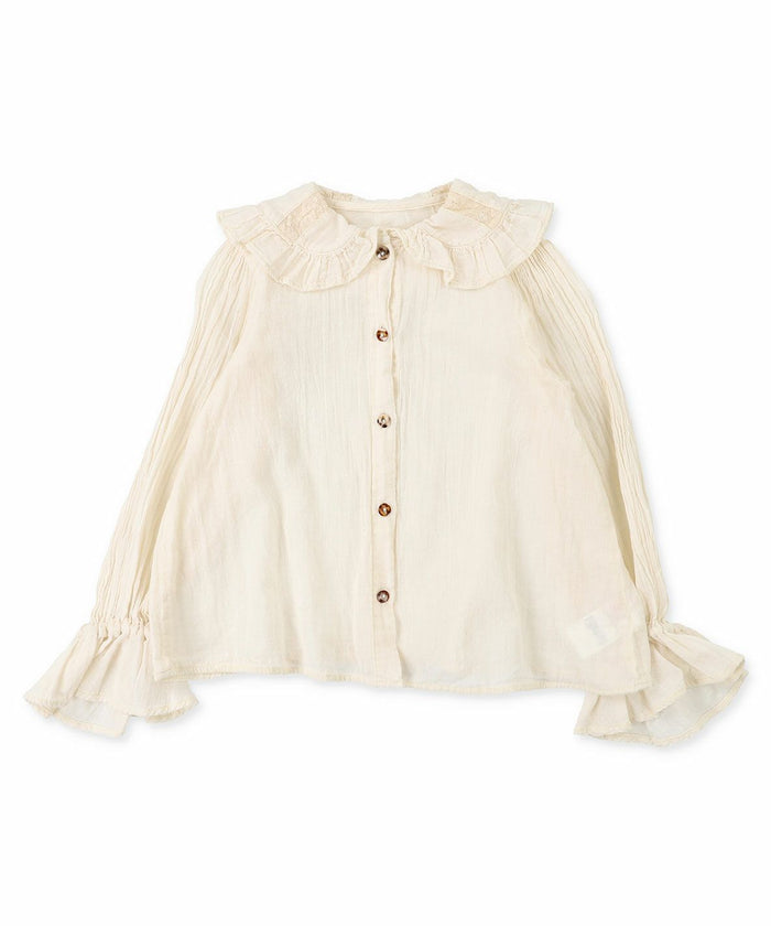 Fluffy Collar Blouse