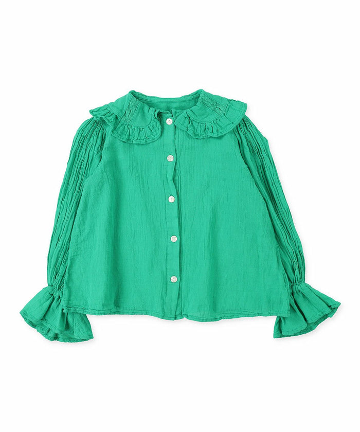 Fluffy Collar Blouse