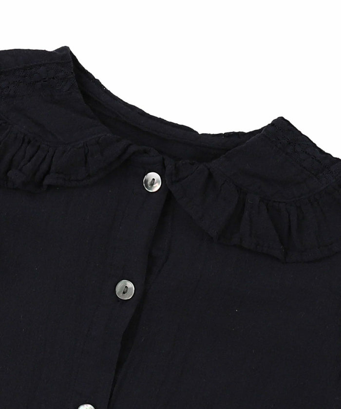 Fluffy Collar Blouse