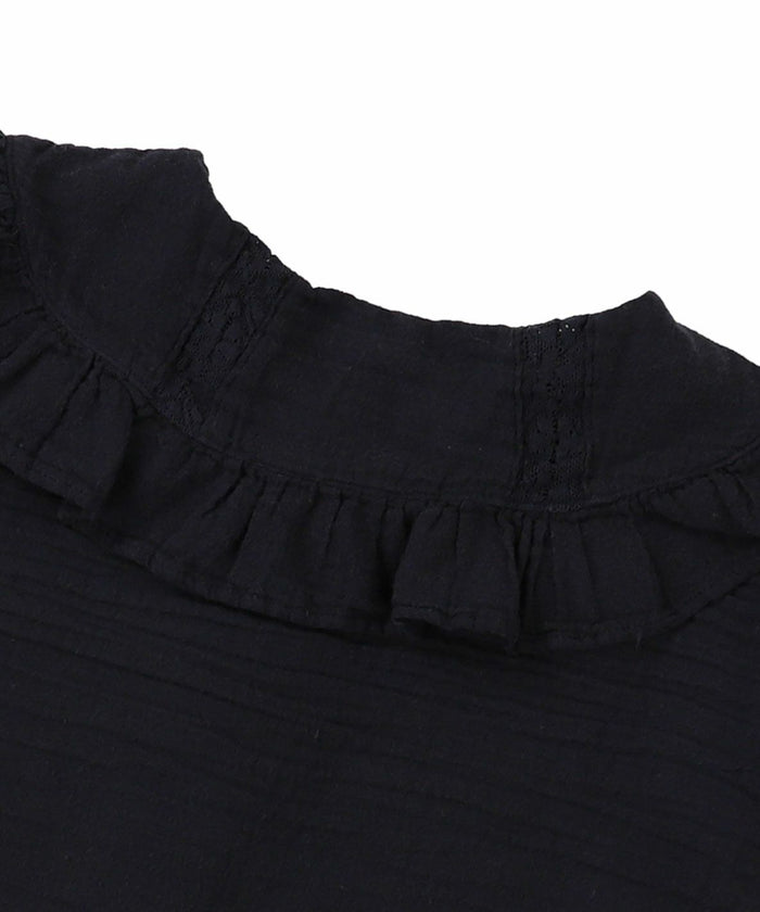 Fluffy Collar Blouse