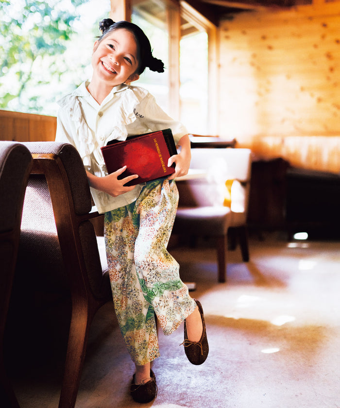 Frill Combination Shirt