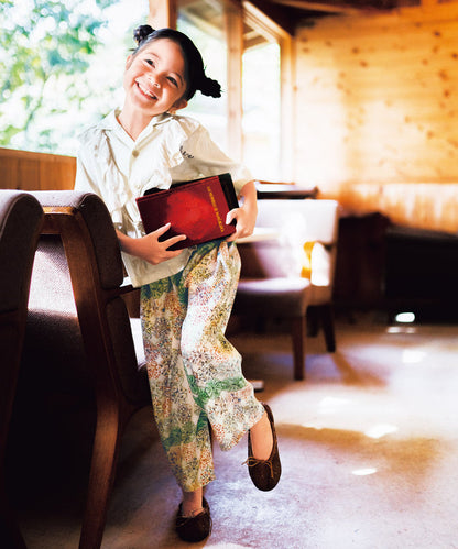 Frill Combination Shirt