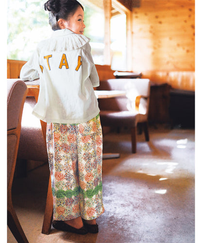 Frill Combination Shirt