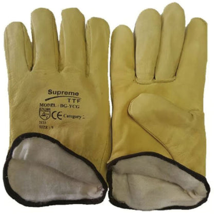 High Quality Lined Leather Drivers Gloves - 7g