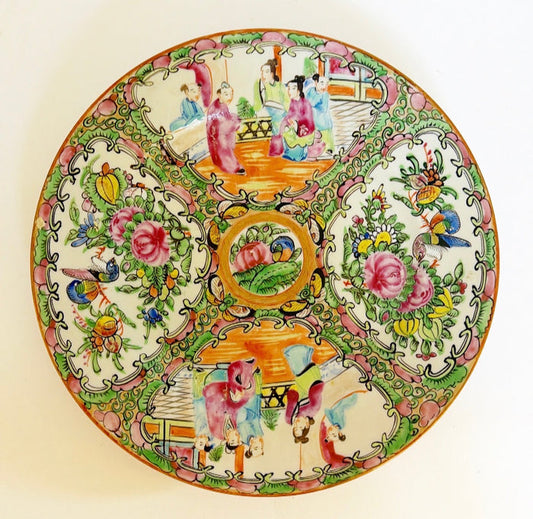 I-7 Rose Medallion Plate