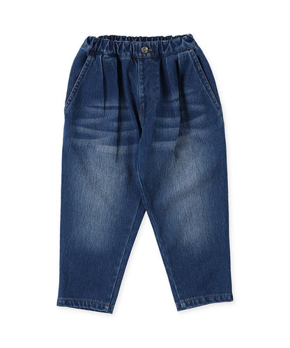 Knit Denim 2 Tuck Pants