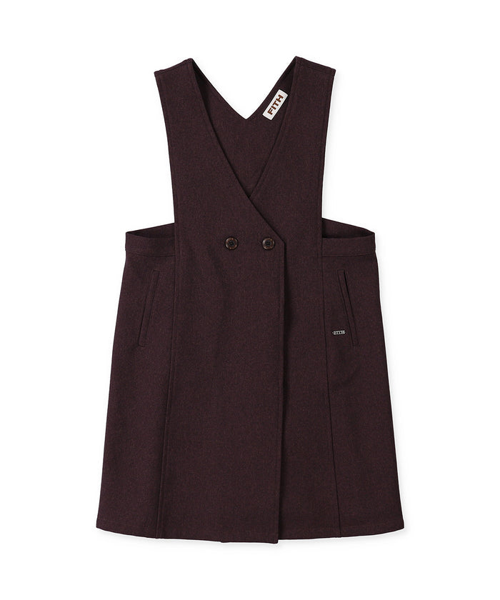 Mottled Serge Stretch Dress