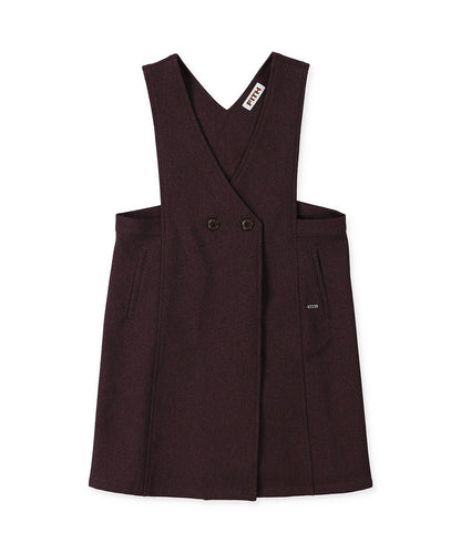 Mottled Serge Stretch Dress