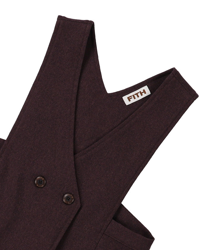 Mottled Serge Stretch Dress