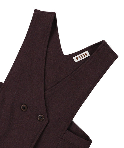 Mottled Serge Stretch Dress
