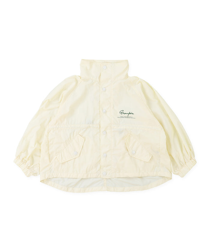 Nylon Flare Back Jacket