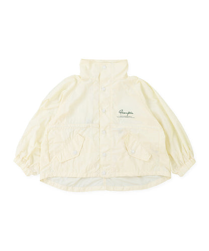 Nylon Flare Back Jacket