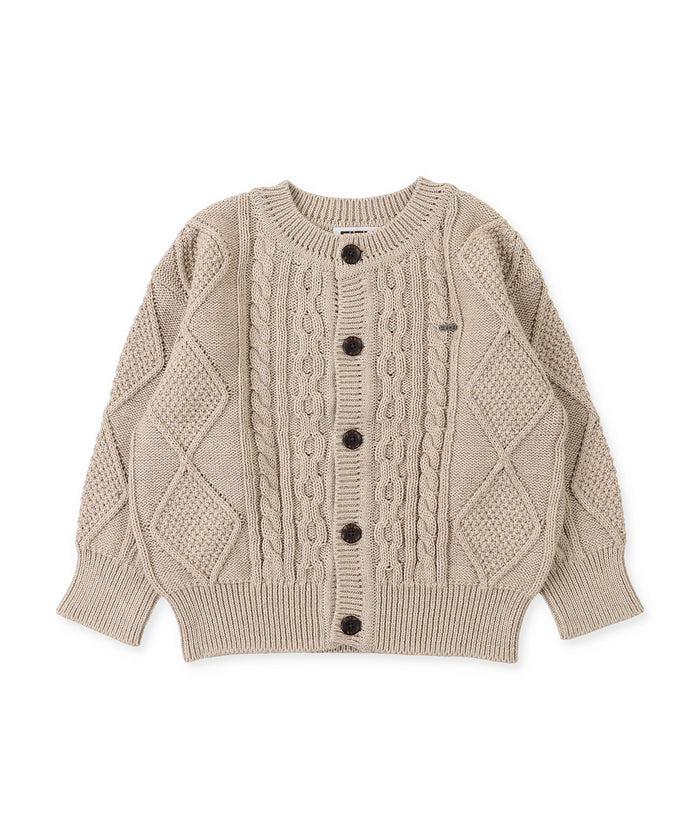 Organic Cotton Knit Cardigan