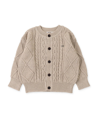 Organic Cotton Knit Cardigan