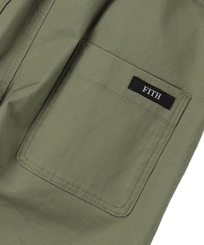 Pique Stretch Tuck Pants