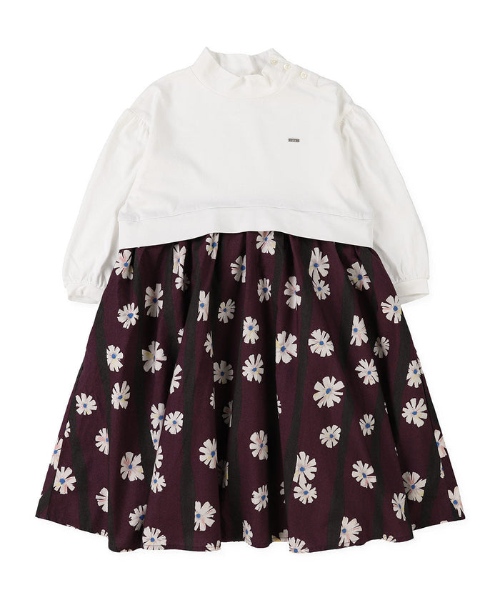 Plainstitch Flower Print Dress