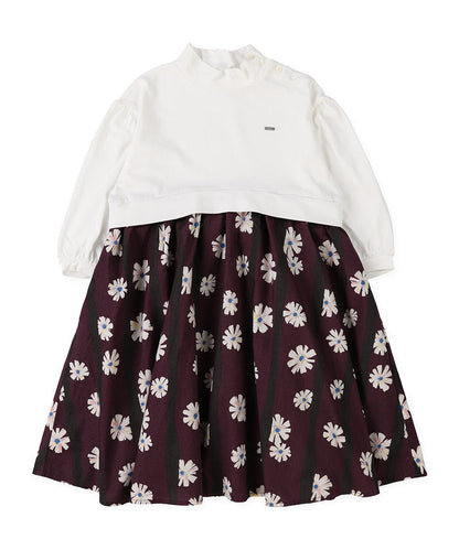Plainstitch Flower Print Dress