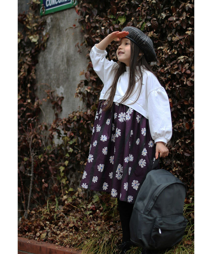 Plainstitch Flower Print Dress